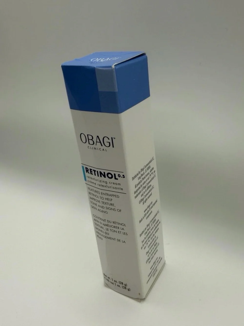 Obagi Clinical Retinol 0.5 Retexturizing Cream 1 oz - BRAND NEW UNOPENED